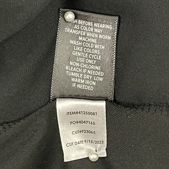 Torrid Pleated Midi Skirt Womens Size 2X Black Lined Elastic Waist Semi Sheer - Picture 9 of 11